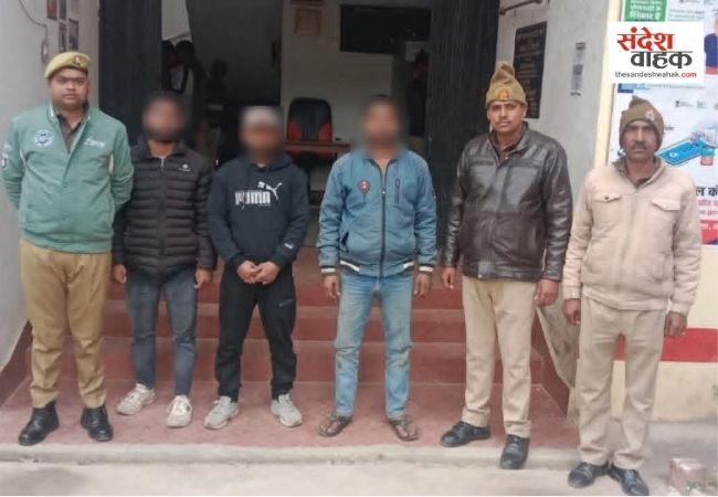 Amethi News: भाले सुल्तान, मुसाफिरखाना और मोहनगंज में बड़ी कार्रवाई, 5 वारंटी गिरफ्तार