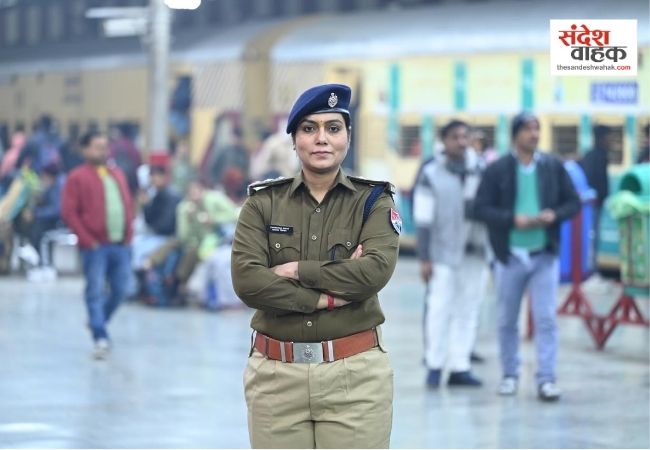 बिछड़े बच्चों के लिए 'फरिश्ता' बनी लखनऊ RPF, इंस्पेक्टर चन्दना सिन्हा को मिला रेल सेवा पुरस्कार