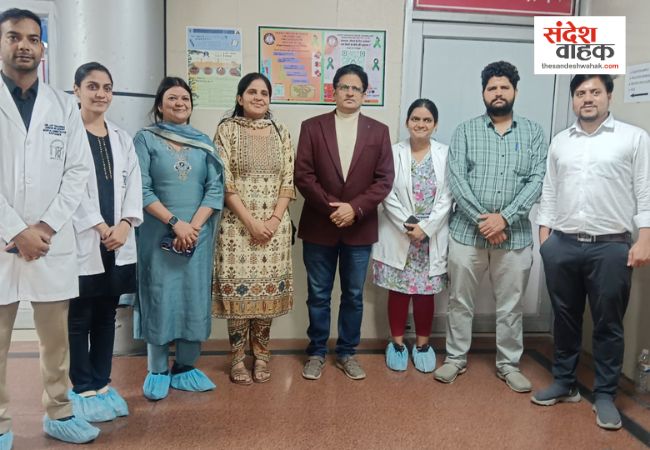लखनऊ: 'मन की बात' के दिन SGPGI में महादान, संदीप कुमार ने जाते-जाते 5 लोगों को दी नई जिंदगी