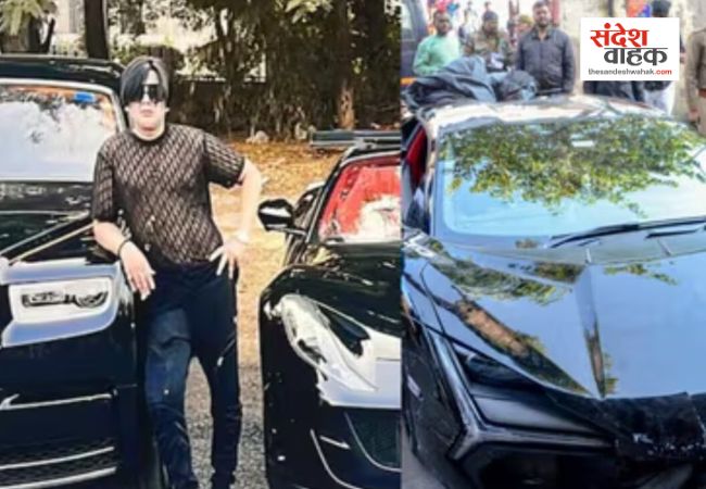 कानपुर लैंबॉर्गिनी कांड: तंबाकू कारोबारी का बेटा शिवम मिश्रा गिरफ्तार, SOG ने 'हिट एंड रन' के आरोपी को दबोचा
