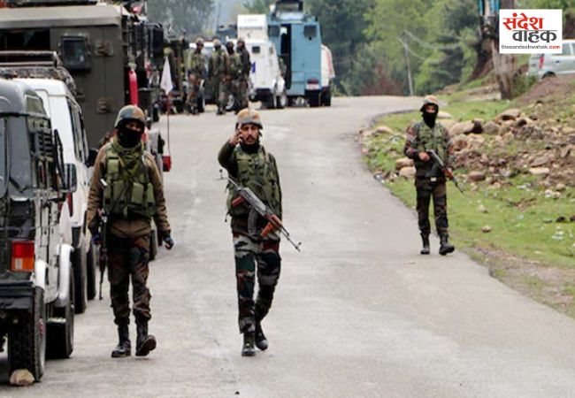 बसंतगढ़ मुठभेड़ में दो आतंकवादी ढेर, भारी मात्रा में गोला-बारूद बरामद