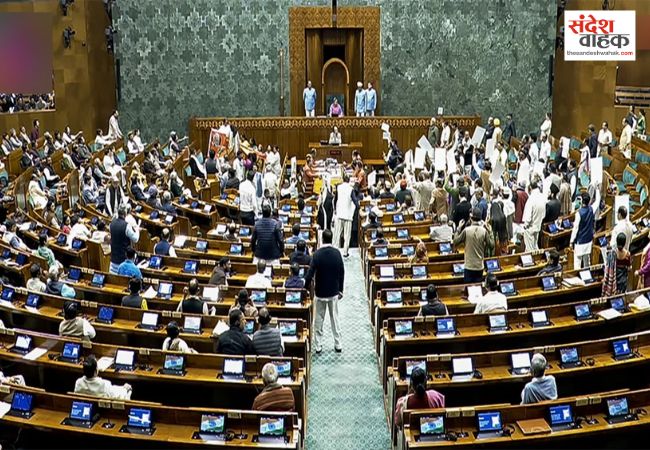 हंगामे के बीच लोकसभा में बिना PM मोदी के भाषण के पास हुआ धन्यवाद प्रस्ताव