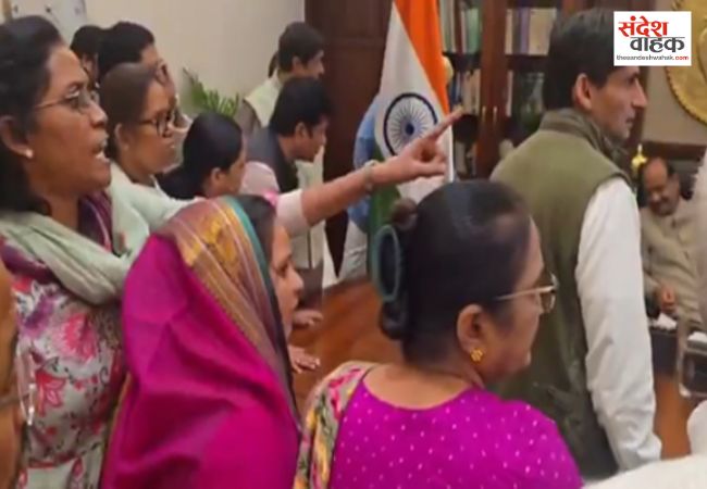 किरेन रिजिजू ने वीडियो जारी कर लगाया आरोप, लोकसभा स्पीकर के चैंबर में घुसकर कांग्रेस सांसदों ने दी गालियां