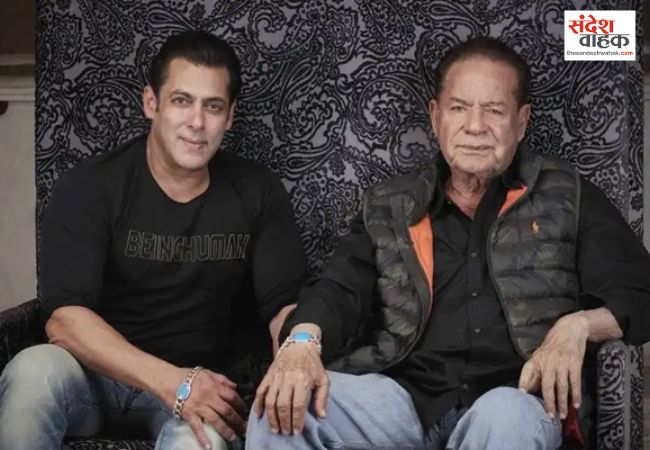 सलीम खान अस्पताल में भर्ती, शूटिंग छोड़ देखने पहुंचे सलमान खान