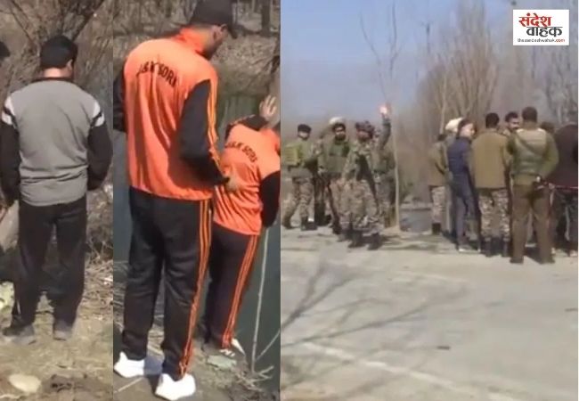 श्रीनगर में नहर में गिरा CRPF का बुलेटप्रूफ वाहन, 9 जवान घायल