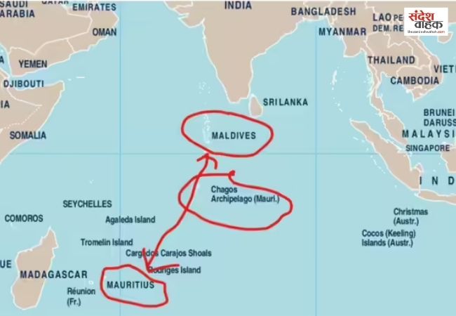 Maldives का उत्तरी चागोस समुद्री क्षेत्र पर दावा, अंतरराष्ट्रीय फैसले को चुनौती