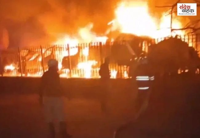 Bhiwadi Chemical Factory में ब्लास्ट, 7 लोगों की जिंदा जलकर मौत