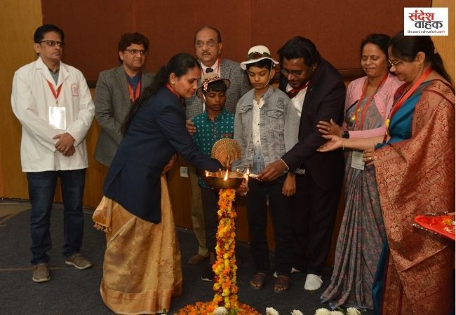 Lucknow News: इंटरनेशनल चाइल्डहुड कैंसर डे पर SGPGIMS में दिया गया जागरूकता का संदेश