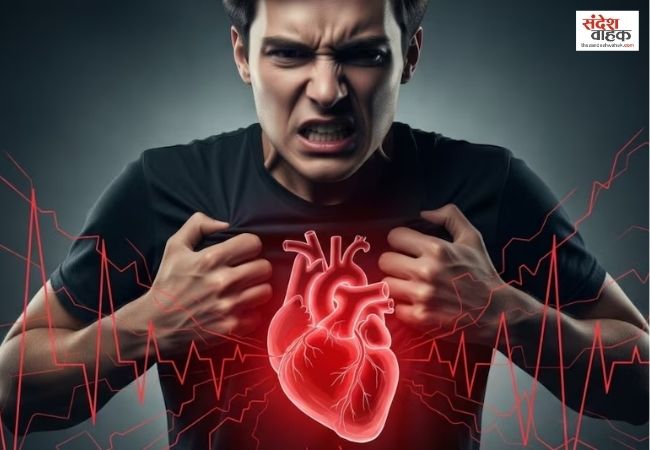 अधिक गुस्से से बढ़ सकता है Heart Attack का खतरा