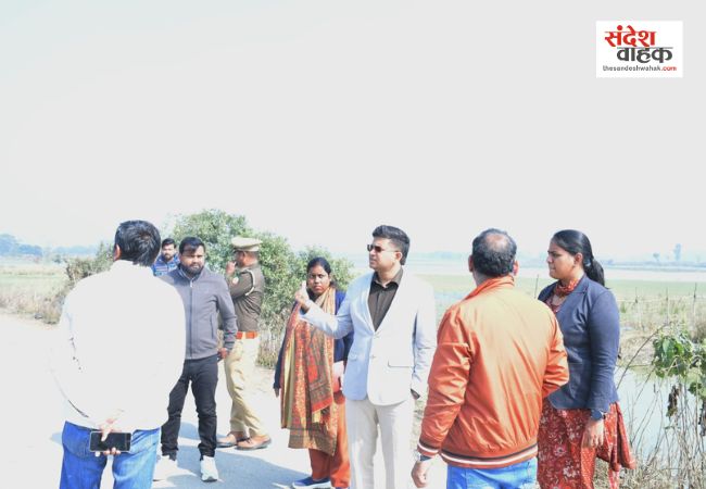 सिद्धार्थनगर की नई पहचान: 'रामसर साइट' बनेगा मझौली सागर, डीएम ने किया निरीक्षण