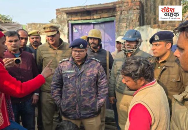 अमरोहा में सनसनीखेज वारदात, महिला की चाकू से गोदकर हत्या