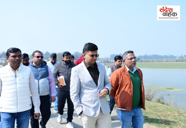 सिद्धार्थनगर की नई पहचान: 'रामसर साइट' बनेगा मझौली सागर, डीएम ने किया निरीक्षण