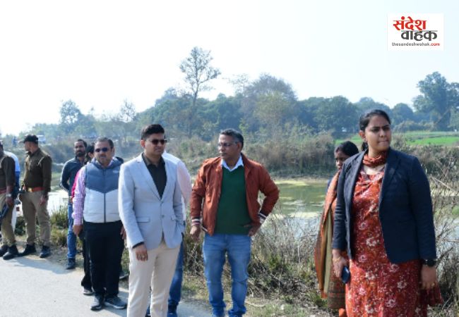सिद्धार्थनगर की नई पहचान: 'रामसर साइट' बनेगा मझौली सागर, डीएम ने किया निरीक्षण