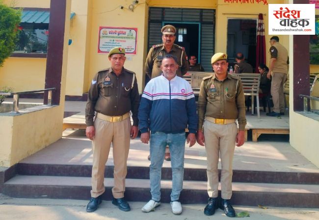 बरेली: पुलिस के हत्थे चढ़ा शातिर अपराधी 'टेना', कई मामलों में चल रहा था वांछित