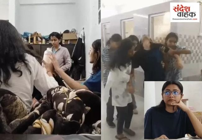 लखनऊ विश्वविद्यालय में 'मेस कांड': जहरीला खाना खाकर छात्रा हुई बेहोश, विरोध में छात्राओं का अनशन