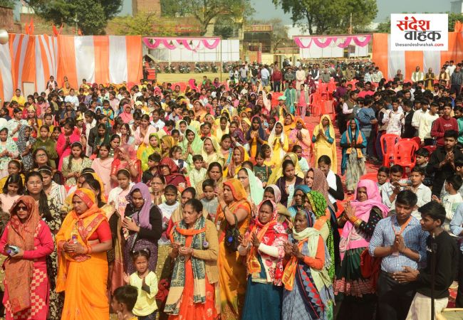 बरेली: आंवला में 'विराट हिंदू सम्मेलन' की गूंज, जाति-पाति भूलकर एक होने का संकल्प