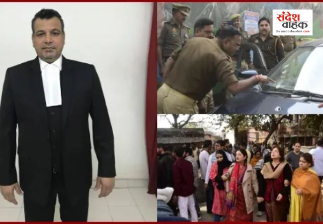बाराबंकी: पुलिस पिकेट के नजदीक अधिवक्ता की गोलियों से हत्या, 48 घंटे में गिरफ्तारी नहीं तो आंदोलन की चेतावनी
