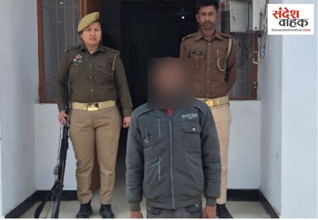 इटौंजा पुलिस की कार्रवाई: दहेज उत्पीड़न मामले में फरार चल रहा वारंटी गिरफ्तार