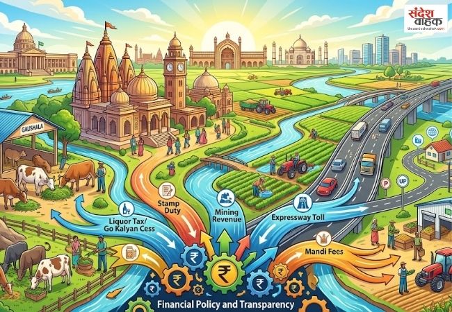उत्तर प्रदेश की नई वित्तीय नीति, टैक्स से सीधे जनहित तक हर रुपये का तय हो रहा उद्देश्य