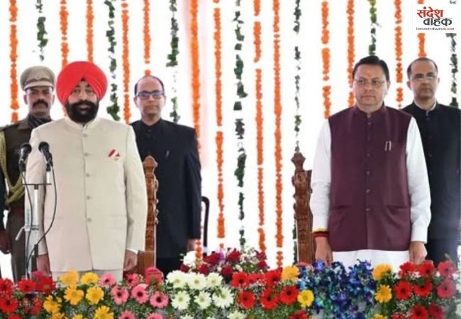 उत्तराखंड में धामी कैबिनेट का विस्तार, पांच विधायकों ने ली मंत्री पद की शपथ