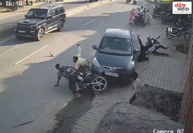 Moradabad News: बेकाबू कार ने मचाया तांडव, 12 लोगों को रौंदा