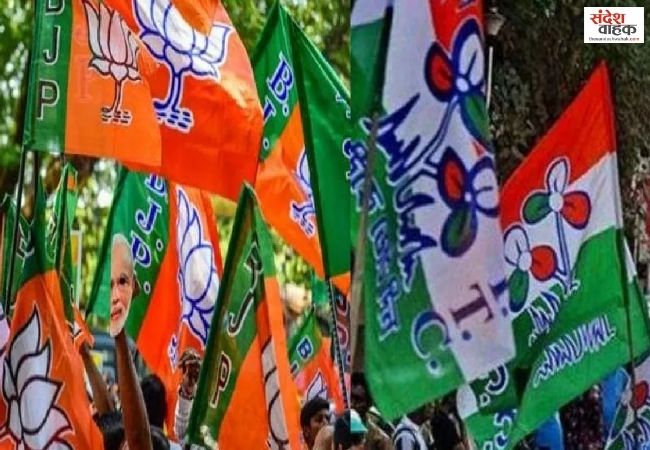 Bengal Elections से पहले BJP और TMC कार्यकर्ताओं में झड़प