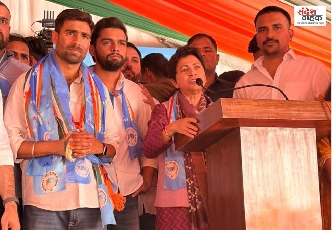 नई दिल्ली में संघर्ष और संकल्प की गूंज, NSUI के राष्ट्रीय अध्यक्ष ने ली शपथ