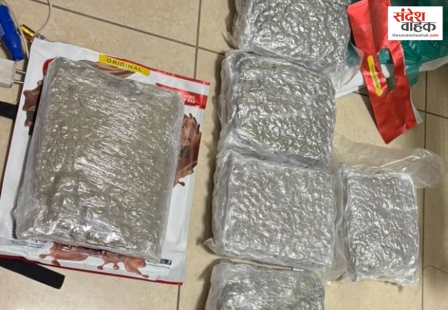 Lucknow News: अमौसी एयरपोर्ट पर 6.23 करोड़ का हाइड्रोपोनिक गांजा बरामद, तस्कर गिरफ्तार