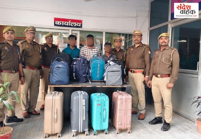 लखनऊ: कैसरबाग पुलिस ने होटल में मारा छापा, अवैध शराब के साथ 3 तस्कर गिरफ्तार