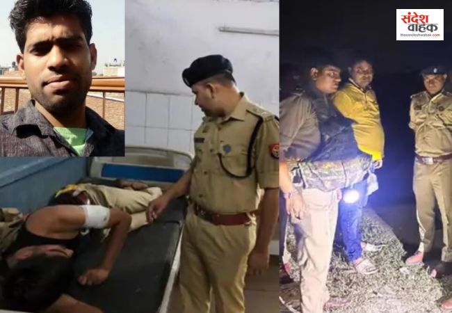Agra Encounter: मासूम की हत्या करने वाला 25 हजारी इनामी ढेर, मुठभेड़ में दारोगा भी घायल