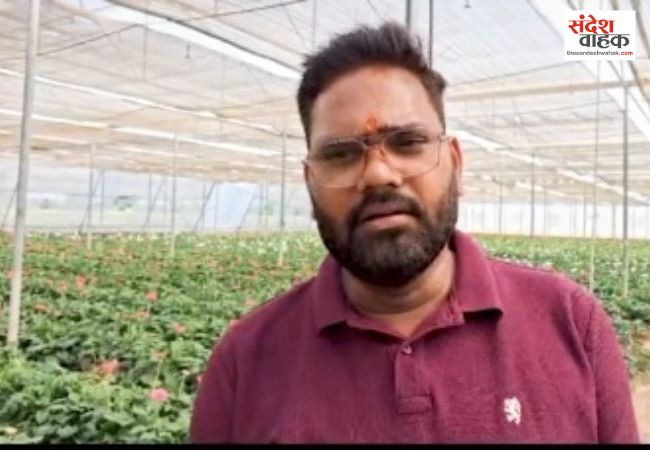 सब्सिडी से नीरज की बदली तकदीर, जरबेरा की खेती से कर रहे लाखों की कमाई