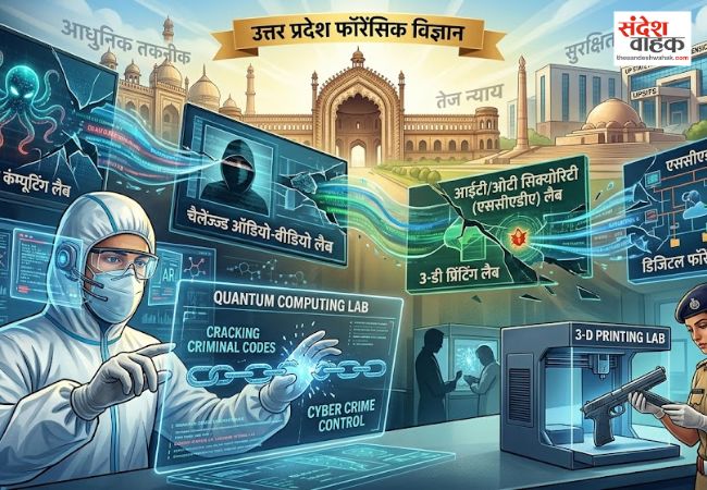 योगी सरकार अपराध के बदलते तरीकों पर पांच नई लैब्स से लगाएगी ब्रेक
