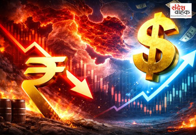 डॉलर के मुकाबले रुपया पहली बार ₹93 के पार, मिड-ईस्ट में तनाव और विदेशी निवेशकों की बिकवाली ने बढ़ाया दबाव