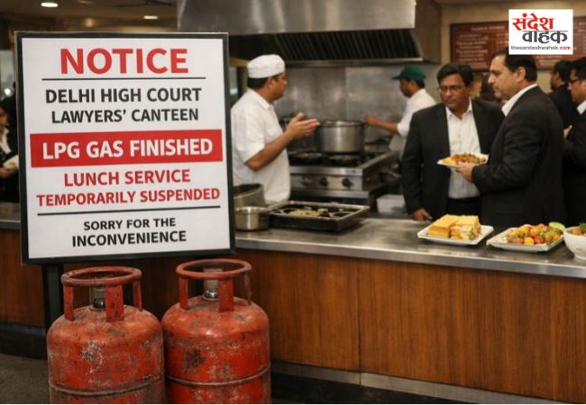 दिल्ली हाईकोर्ट के लॉयर्स कैंटीन में एलपीजी गैस खत्म, लंच ब्रेक पर संकट
