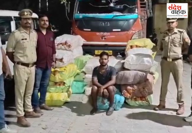 Lucknow News: 2 करोड़ की गांजा के साथ तस्कर गिरफ्तार, ट्रक में स्पेशल केबिन बनाकर ओडिशा से हो रही थी तस्करी