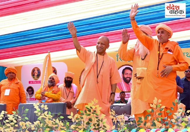 जो मुकाबला नहीं कर पाए, अफवाहों के जरिए अराजकता-अव्यवस्था फैला रहेः सीएम योगी