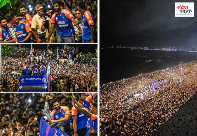 Team India Victory Parade