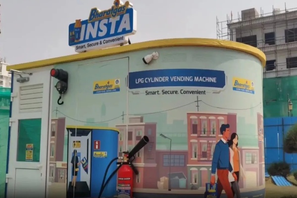गुरुग्राम में शुरू हुआ LPG ATM, 2-3 मिनट में मिलेगा भरा सिलेंडर
