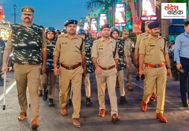 लखनऊ में ईद की सुरक्षा अभेद्य: 5 जोन, 18 सेक्टर और 2 हजार जवानों का पहरा, ड्रोन से रखेंगे नजर