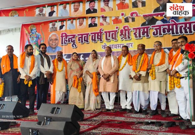 कुशीनगर: हाटा में गूंजा 'जय श्रीराम', पूर्व विधायक पवन केडिया ने किया कार्यकर्ताओं का सम्मान