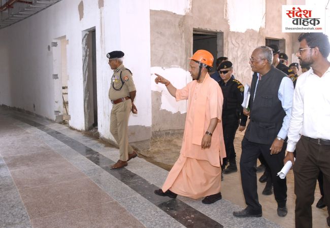 बलरामपुर में सीएम योगी का सख्त संदेश, मई तक हर हाल में पूरा हो मां पाटेश्वरी विश्वविद्यालय का काम