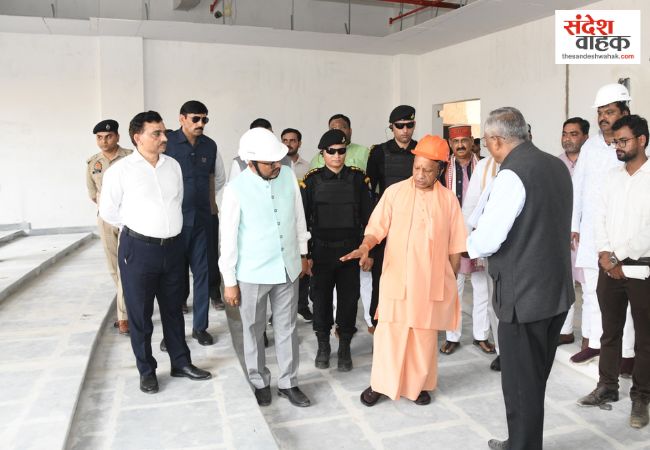 बलरामपुर में सीएम योगी का सख्त संदेश, मई तक हर हाल में पूरा हो मां पाटेश्वरी विश्वविद्यालय का काम