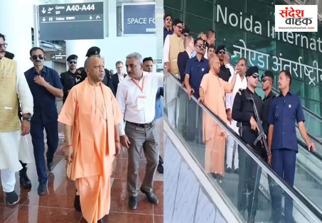जेवर में इतिहास रचने को तैयार 'नोएडा इंटरनेशनल एयरपोर्ट', सीएम योगी ने परखीं तैयारियां