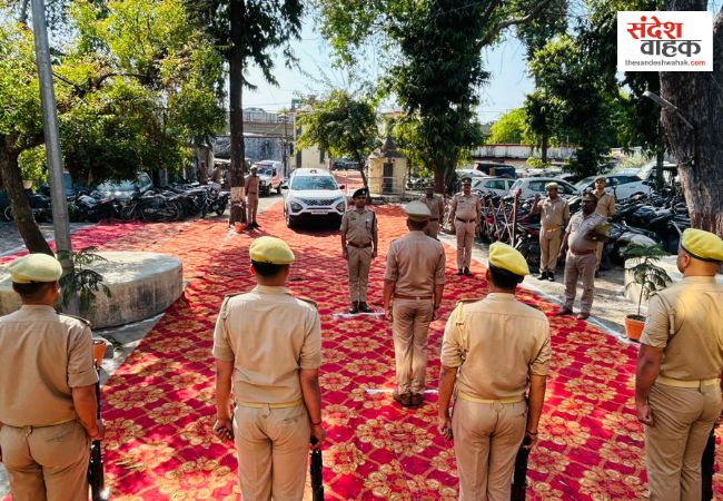 Bareilly News: एसपी सिटी मानुष पारीक ने किया थाना बारादरी का वार्षिक निरीक्षण