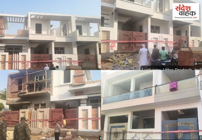 Lucknow News: अवैध 'मॉड गैलेक्सी सिटी' पर चला LDA का बुलडोजर, 9 रो-हाउस ध्वस्त, 22 निर्माण सील