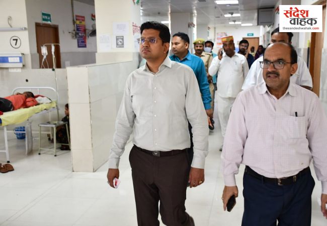 Siddharthnagar News: मेडिकल कॉलेज में डीएम का छापा, बोले- मरीजों के इलाज में कोताही बर्दाश्त नहीं