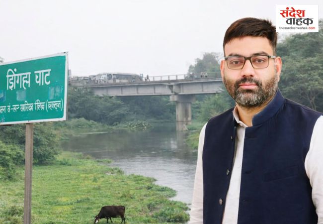 नदियों की अनदेखी बन रही संकट का कारण, झिंगहा नदी का अस्तित्व खतरे में- संजीव सिंह राठौर