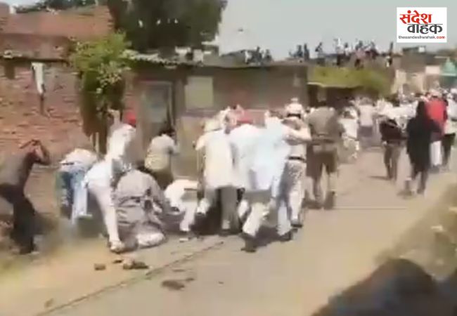 गाजीपुर में सपा के प्रतिनिधिमंडल पर पथराव, पूर्व मंत्री समेत कई घायल, भारी तनाव के बीच पीएसी तैनात