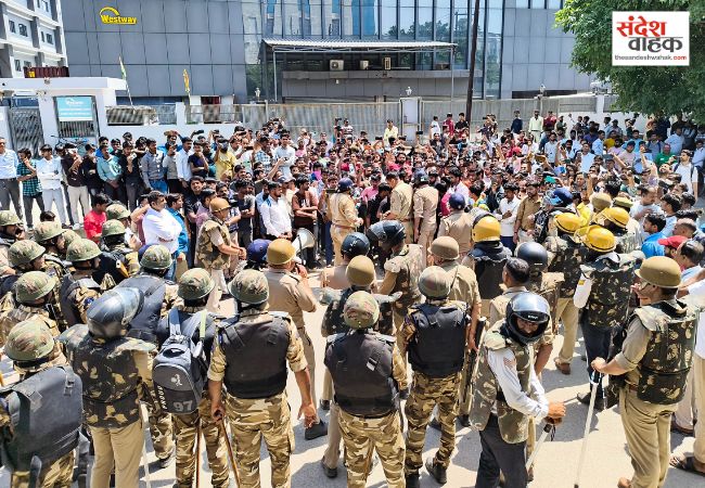तमिलनाडु से दबोचा गया नोएडा हिंसा का मास्टरमाइंड आदित्य आनंद