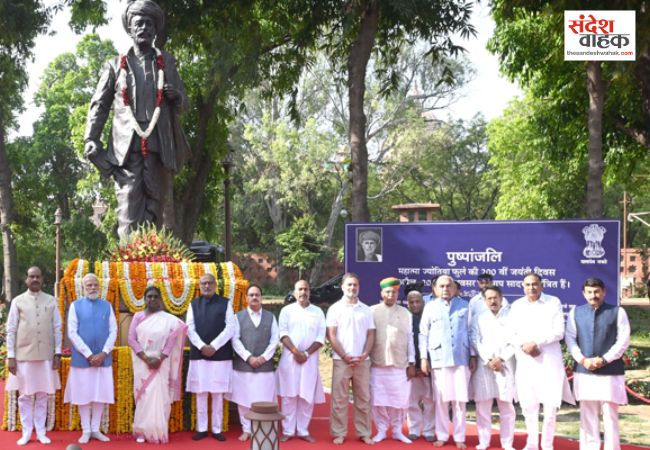महात्मा ज्योतिराव फुले की 200वीं जयंती, संसद में राष्ट्रपति और पीएम मोदी ने दी श्रद्धांजलि